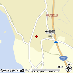 長崎県西海市西海町中浦北郷931周辺の地図