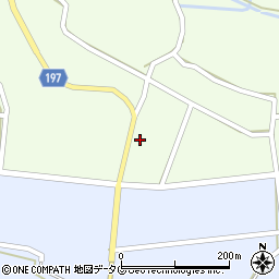 熊本県山鹿市蒲生1591周辺の地図