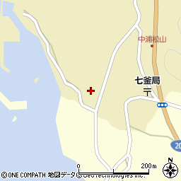 長崎県西海市西海町中浦北郷968周辺の地図