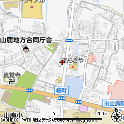 株式会社大谷楽器　ヤマハ英語教室・山鹿教室周辺の地図