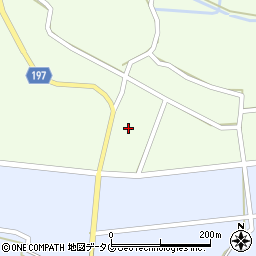 熊本県山鹿市蒲生1561周辺の地図