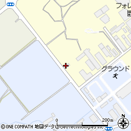株式会社熊本管財周辺の地図