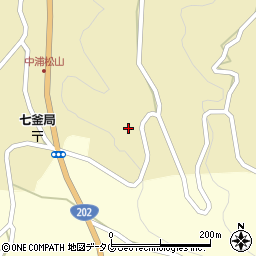 長崎県西海市西海町中浦北郷796周辺の地図