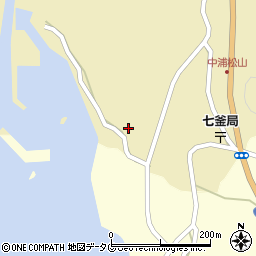 長崎県西海市西海町中浦北郷969周辺の地図