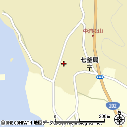 長崎県西海市西海町中浦北郷934周辺の地図
