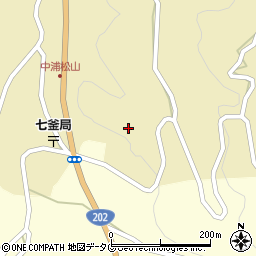 長崎県西海市西海町中浦北郷805周辺の地図