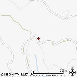 大分県竹田市久住町大字白丹7206周辺の地図