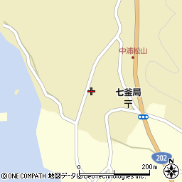 長崎県西海市西海町中浦北郷932周辺の地図