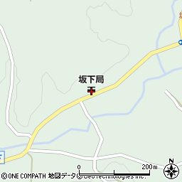 坂下郵便局 ＡＴＭ周辺の地図