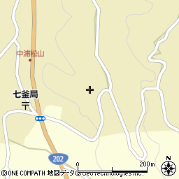 長崎県西海市西海町中浦北郷800周辺の地図