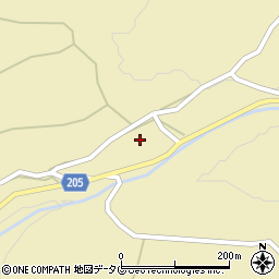 熊本県菊池市原4394周辺の地図