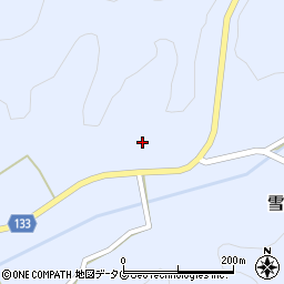 熊本県菊池市雪野1642周辺の地図