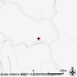 大分県竹田市久住町大字白丹7118周辺の地図