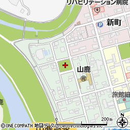 長田公園周辺の地図