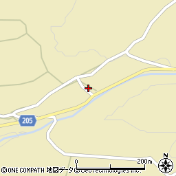 熊本県菊池市原4217周辺の地図