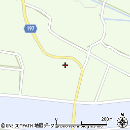 熊本県山鹿市蒲生1661周辺の地図