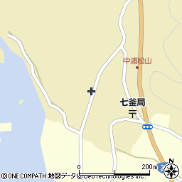 長崎県西海市西海町中浦北郷989周辺の地図