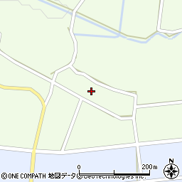 熊本県山鹿市蒲生1506周辺の地図