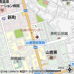 九州産交バス株式会社　山鹿営業所周辺の地図