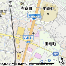 株式会社ウエスト南大牟田店周辺の地図