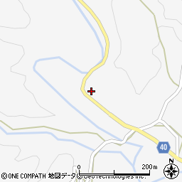 熊本県阿蘇郡産山村山鹿1366周辺の地図