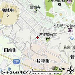 片平町団地公園周辺の地図