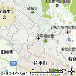 〒836-0877 福岡県大牟田市延命寺町の地図