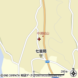 長崎県西海市西海町中浦北郷845周辺の地図