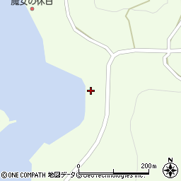 長崎県西海市西彼町白崎郷695周辺の地図