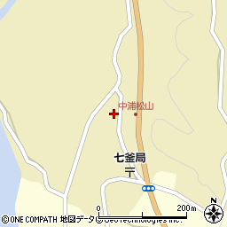 長崎県西海市西海町中浦北郷899周辺の地図