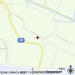 熊本県山鹿市蒲生1654周辺の地図
