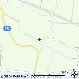 熊本県山鹿市蒲生1610周辺の地図