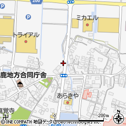 熊本県山鹿市山鹿956周辺の地図