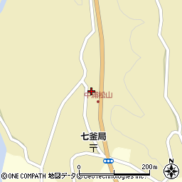 長崎県西海市西海町中浦北郷852周辺の地図