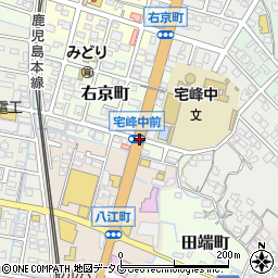 右京中前周辺の地図