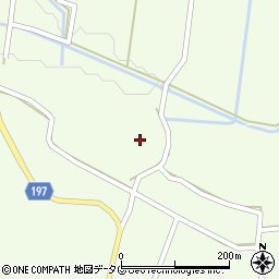 熊本県山鹿市蒲生1614周辺の地図