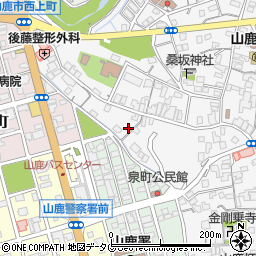 熊本県山鹿市山鹿1360-1周辺の地図