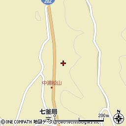 長崎県西海市西海町中浦北郷869周辺の地図