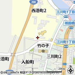 株式会社サンコービルド　大牟田支店周辺の地図