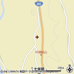 長崎県西海市西海町中浦北郷887周辺の地図