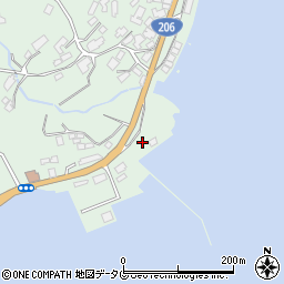 長崎県西海市西彼町八木原郷2009周辺の地図