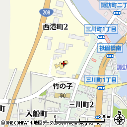 三井港倶楽部周辺の地図