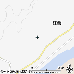 熊本県玉名郡和水町江栗2307周辺の地図