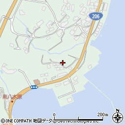 長崎県西海市西彼町八木原郷1991周辺の地図