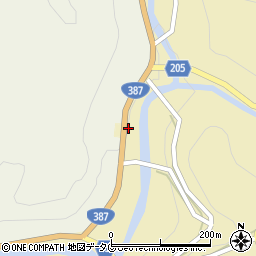 熊本県菊池市原2353周辺の地図