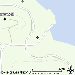 長崎県西海市西彼町白崎郷543周辺の地図