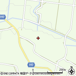 熊本県山鹿市蒲生1701周辺の地図