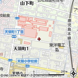 大牟田中央薬局周辺の地図