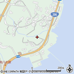 長崎県西海市西彼町八木原郷1993周辺の地図