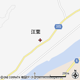 熊本県玉名郡和水町江栗63周辺の地図